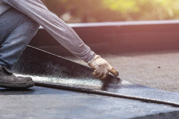 Professional Waterproofing technician working in Jamestown, NC